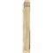 Ekena Millwork Traditional Slat Rough Sawn Outlooker, Douglas Fir, 6"W x 28"D x 40"H OUT06X28X40TRA06RDF - alternate 3